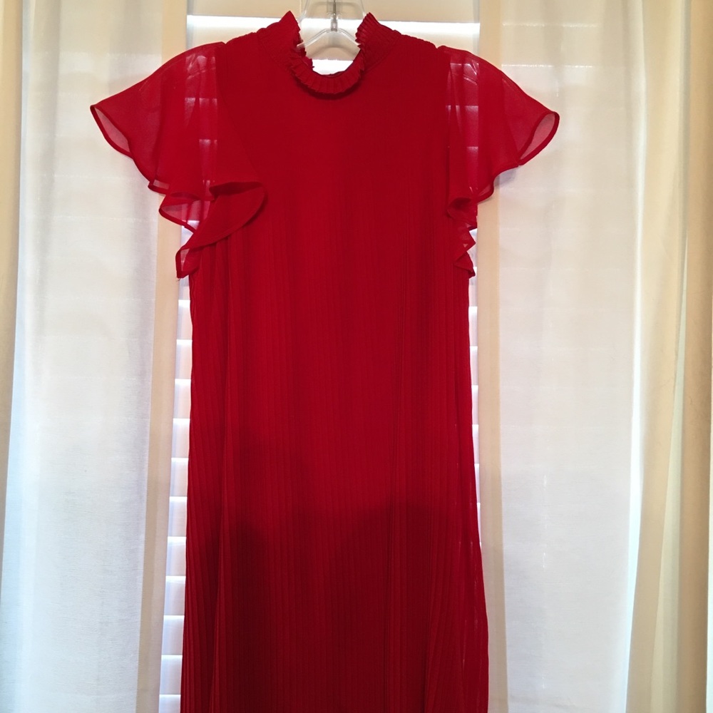 Red dress